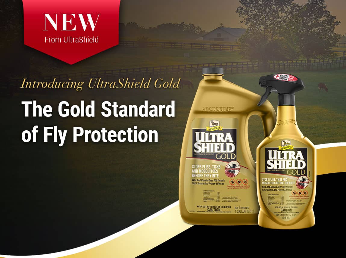 Ultrashield Gold Fly Spray for Horses at Farmvet.com. 